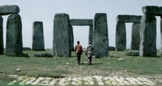"This place will be famous one day." "Please, Merlin, it's a bunch of big stones." 